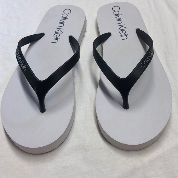 Calvin Klein Flip Flops - Picture 3 of 4